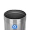 Alpine Industries Trash Can, Stainless Steel Brushed, Stainless Steel/Plastic ALP475-27-R - alternate 2
